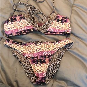 O’Neill bikini top and bottom
